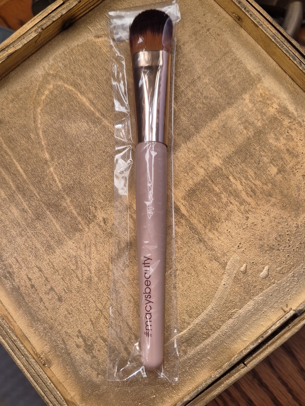 Macy's Beauty  Foundation Brush – Soft Synthetic Bristles